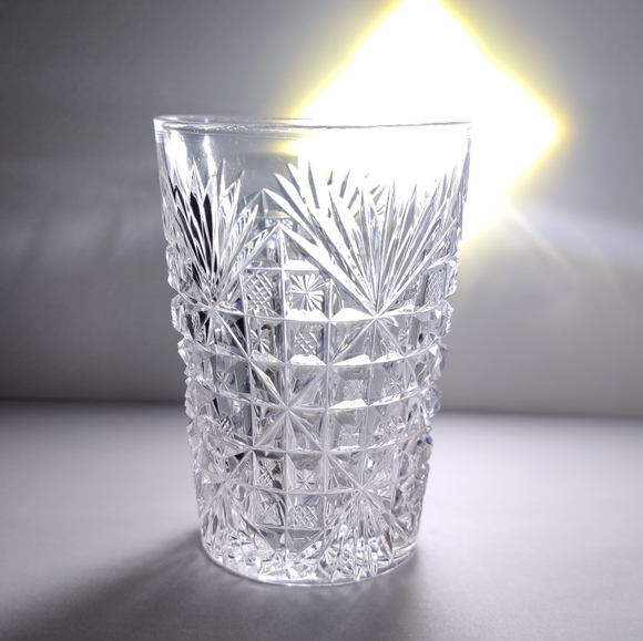 Crystal Cut Glasses (Set of 2) - Picture 2 of 10